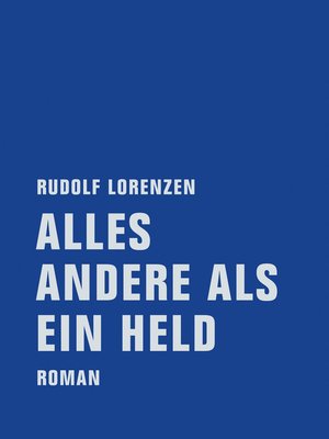 cover image of Alles andere als ein Held